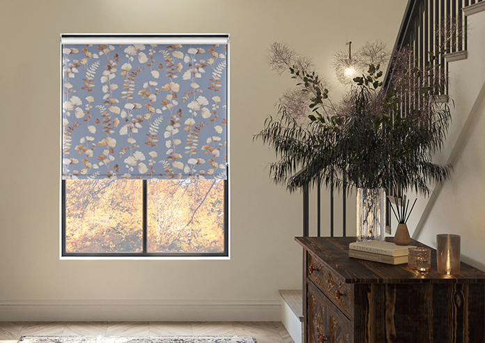 Eucalyptus, Victorian Blue - Twist&Fit Roller Blind - Image 3
